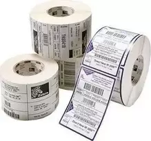 Zebra Z-Perform 1000T, Balta, Lipni spausdintuvo etiketė, Iškirpta etiketė, Ritinėlis, Popierius, Terminio perkėlimo