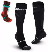 Kompresinės kojinės iki kelių inSPORTline Compleano AG+