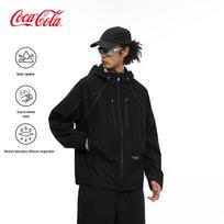 Coca-Cola Unisex Outdoor Waterproof Hooded Jacket M