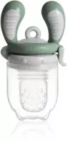 Jaunums! Akcija! Kidsme Food Feeder bērna ēdināšanas ierīce cietiem produktiem (vidējs) Pilkas no 4 mēn. 160350GR