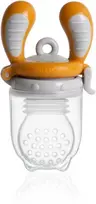 Jaunums! Akcija! Kidsme Food Feeder bērna ēdināšanas ierīce cietiem produktiem (liels) Amber no 6 mēn. 160337AM