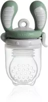 Jaunums! Akcija! Kidsme Food Feeder bērna ēdināšanas ierīce cietiem produktiem (liels) Pilkas no 6 mēn. 160337GR