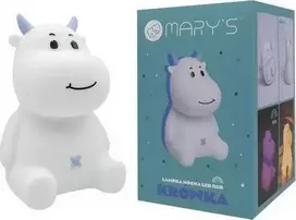 Eco Light Plexido LED naktinė lempa mėlyna karvė