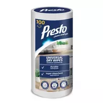 Osram PRESTO sausos universalios servetėlės ritinėlyje, 100 vnt.