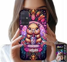 Etui Do Samsung Galaxy A51 - Słodka Kapibara Z Szejkiem, Super Wzory