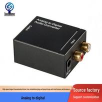 Analog to Digital Audio Fiber Optic Converter Decoder Standalone Analog to Digital
