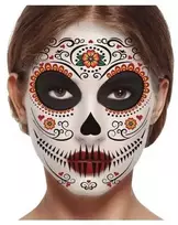 Fiesta Katrinos veido tatuiruotės