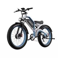 DUOTTS N26 48V 750W Dual Motor Off-Road Electric Bike, 26-inch, maximum range up to 120km, maximum load capacity 150kg. mėlyna/balta