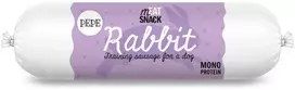 PAKA ZWIERZAKA Pepe Sausage Rabbit - šunų skanėstas - 200g