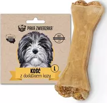 PAKA ZWIERZAKA Kaulas su ožkos kaulu L 13,5 cm - šunų skanėstas - 70g