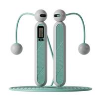Adjustable Jump Rope with Calorie Counter with Counter Skipping Ropes  Unisex mėlyna