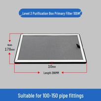 Indoor PM2.5 Air Purification Filter Box with Dust Removal Pre-filter
