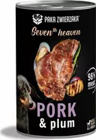 PAKA ZWIERZAKA „Septintasis dangus“ kiauliena su slyvomis – šlapias šunų ėdalas – 400g