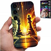 Etui Do Samsung Galaxy M55 5G - Szachy Szachownica, Dla Szachisty Pionek