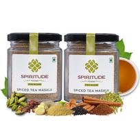 Spiritude Tea Masala Powder 100gm 200 Cups Chai Masala Powder Kadak Chai with 7 Aromatic Spices 100% Ingredients, Invigorating, Refreshing, Immunit