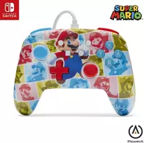 Power A „PowerA“ patobulintas laidinis valdiklis – „Mario Hero Reel“ („Nintendo Switch“)