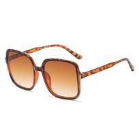 Ladies Rectangular Frame Gradient Goggles Utra Light Blue Light Blocking For Outdoor Use Eye Protection Sunglasses Women Trendy Eyeglasses AS THE PICTURE