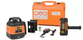 Rotacinis lazerinis nivelyras Geo-Fennel FL 105H; imtuvas FR 60-MM
