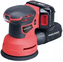 Akumuliatorinis orbitinis šlifuoklis WORCRAFT 20V LI-ION 125mm