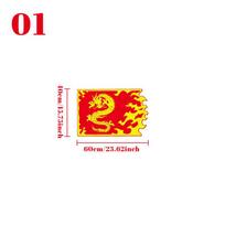 Praise Dance Worship Flags Without Pole Colorful Flowing Banners for Church Service Opening Ceremony Stage Performance Props