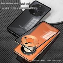 Honor X50/X50GT/X50pro/X9B Snap-button Anti-fall Metal Phone Case Honor X50GT