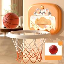 Scorable Scoreboard Toddler Basketball Hoop Cartoon Animal Mini Basketball Hoop  Indoor Play Style 2
