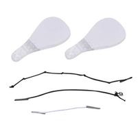 Facial Lifting Straps Set with 80PCS Adhesive Patches and 3 Adjustable Elastic Bands for Skin Support and Contouring Facial Care One Size balta