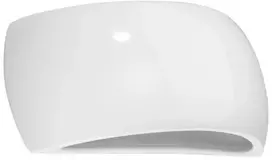 Sollux Lighting Lakuotas sieninis šviestuvas PONTIUS baltas blizgesys