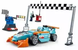 Konstruktorius Sluban lenktyninis automobilis Formulė, 210 det.