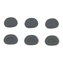 6PCS Food Grade Silicone Blender Spout Caps High Temperature Resistant Leakproof Replacement Component Silicone Texture