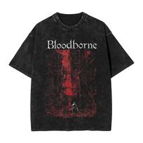 summer Bloodborne Game TShirt Women Unisex Casual Cotton Tees Crewneck Short Sleeve T Shirts New Arrival Clothes S
