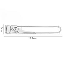 Buitinis reguliuojamas stiklainių atidarytuvas Nerūdijančio plieno rankinis butelių kamščių atidarytuvas silpnoms rankoms Lengvai suimamas Virtuvės reikmuo (Silver,1 pc) sidabras