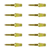 10pcs Hardened Security Screws Tamper Proof Door Hinges Screws Carbon Steel for Door Hinges to Prevent Unauthorized Entry 1