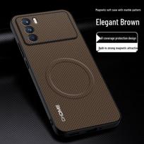 OPPO K9X/K9 Pro/K9S Anti-Drop Magnetic Buckle Phone Case - High-End, Full Coverage, Simple Fashion with Marked Texture. OPPO K9X