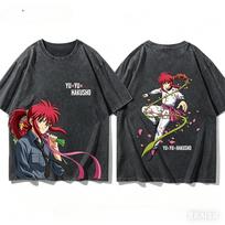 NieRAutomata Anime Lover Washed Tshirt Year round clothing personality Clothes Plus Size Unisex high quality hot product Couples S