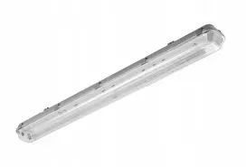 GTV G-TECH hermetiškas šviestuvas 2x120 T8 LED-J, G13, AC220-240V, 50/60Hz, IP65, IK06, ABS/PS
