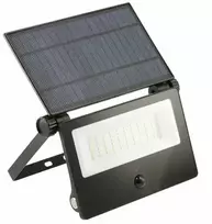 Hogert Pakraunamas lauko LED šviestuvas Lumos II, IP65, juodas, LD-LUMOSII-3000-64, GTV