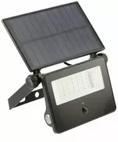 Hogert Pakraunamas lauko LED šviestuvas Lumos II, IP65, juodas, LD-LUMOSII-2000-64, GTV