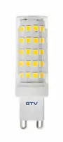 LED lemputė, G9, 3000K, 6,5 W, AC220-240V, 360°, 600lm, 57mA, LD-G9P67W0-30, GTV