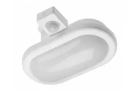 Sieninis šviestuvas GTV LED pertvarinis šviestuvas DELTA 6W OVAL su jutikliu, 6W, 400lm, AC220-240V, 50/60 Hz, PF>