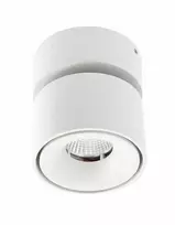 GTV LED šviestuvas Bianco CP, 8W, 680lm, ra≥80, ip20, 36°, 2700/3300 / 4000K, apvalus, baltas