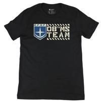 Gundam 08th MS Team Federation E.F.G.F. Anime Graphic Art Tee Novelty T-T-Shirt L