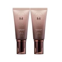 Missha M Cho Bo Yang BB Cream (No.22 Calm Beige) SPF30 PA++ Anti-Aging Face Makeup 50ml x 2pcs