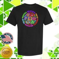 Grateful Drag Wheel Of Faces Black Tee S