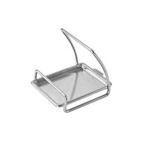 Stainless Steel Spoon Rest Shelf Non-Tipping Pan Cover Holder  Kitchen Accessory sidabras
