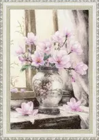 Beldizart Kryželiu siuvinėjimo rinkinys "Magnolija" 25.5x39 cm S/SZH071