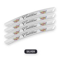 4Pcs Car Wheel Hub Rim Stickers Decals Auto Accessories For Cadillac Logo Escalade CTS ATS SRX XTS XT5 STS CT5 CT6 BLS XLR