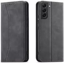 Hurtel Magnet Fancy dėklas, skirtas Samsung Galaxy S23+, juodas