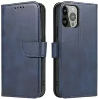 Hurtel Magnet atverčiamas dėklas skirtas Samsung Galaxy S23 Ultra, mėlynas