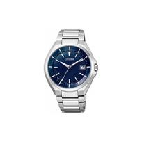 CITIZEN Attesa series driver radio light Quartz titanium strap men's watch blue dial CB3010-57L mėlyna